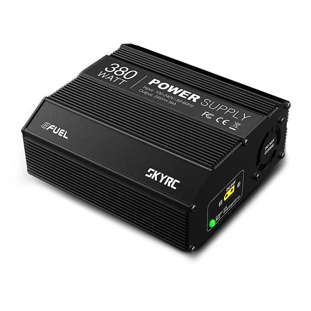 SKYRC EFuel 380W SK-200023 Power Supply 16A 100-200V 24V DC Power Supply Adapter for SKYRC B6 Nano ISDT Q6 Plus e4Q DC Charger