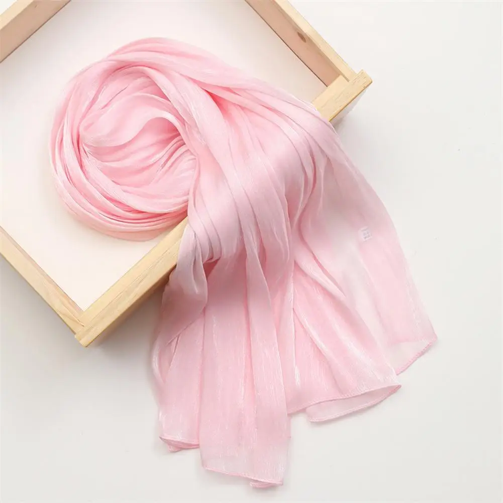 

Women Shawl Versatile Solid Color Women's Headscarf Shawl for Uv Protection Daily Wear Large Size Islamic Turban Headband