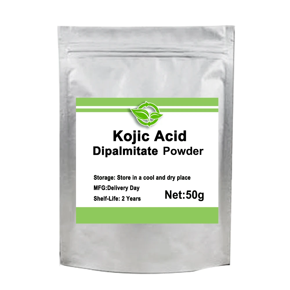 

50-1000g Factory Supply Kojic Acid Dipalmitate Powder Cosmetic Raw, Skin Whitening，Sunscreen and Delay Aging