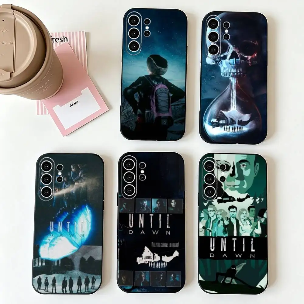 Game Until Dawn-nn  Phone Case For Samsung S26,S25,S24,S23,S22,S21,S30,Ultra,Plus,Fe,Lite,Note,10,Black Cover