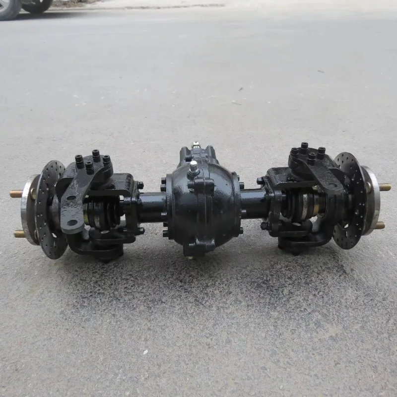 Heavy Duty 48V/72v Motor Four Wheel Electric Flat Trailer Truck