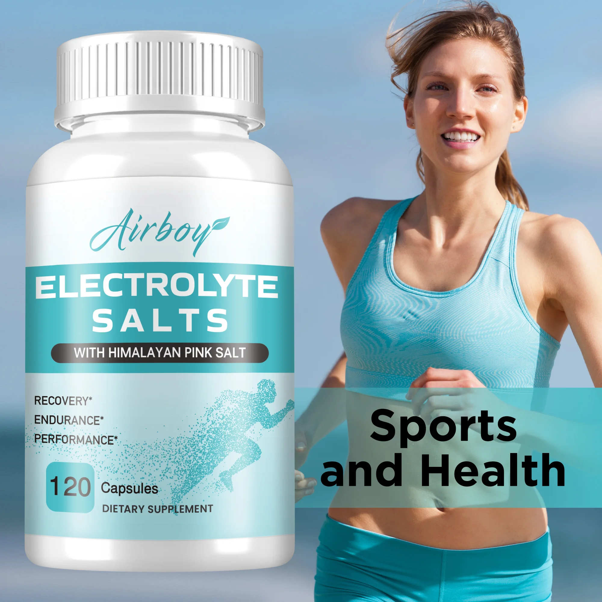 

Electrolyte Salts Capsules - Maintain Electrolyte Balance, Reduce Muscle Cramps,Enhance Endurance, Increase Energy Levels