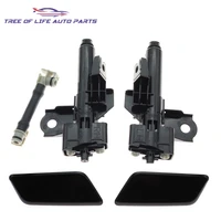 Boquilla de lavado de faros delanteros, tapa de chorro de agua para Subaru Outback 2015, 2016, 2017, 86636AL080, 86636AL070