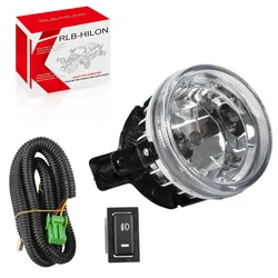 Car Fog Lamp Harness and switch for Isuzu D-Max 2008 2009 2010 2011 Halogen LED Headlight Driving Light Accessiores