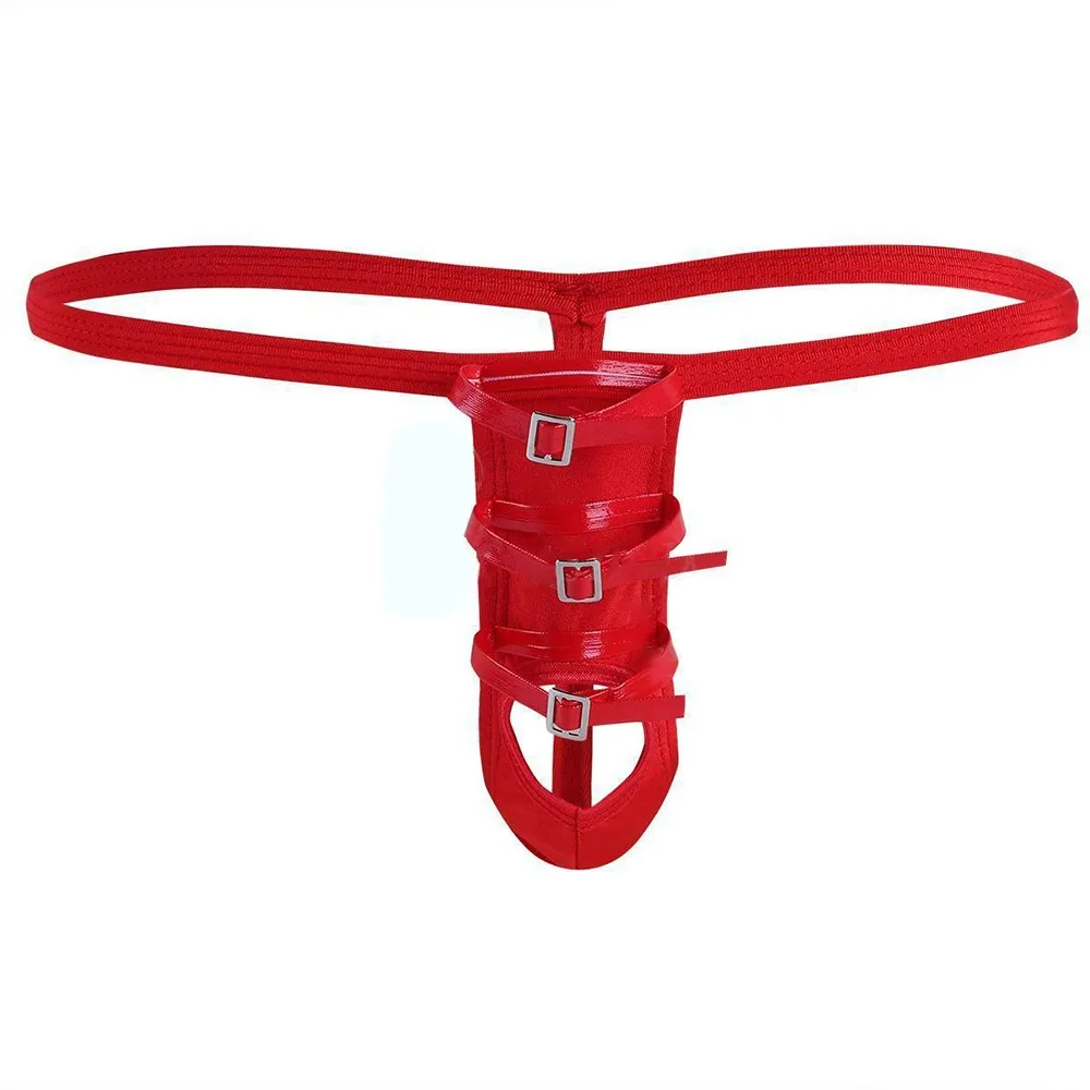 Culotte string pour hommes, lingerie masculine, t-back, string, caleçon, bikini, poudres bombées