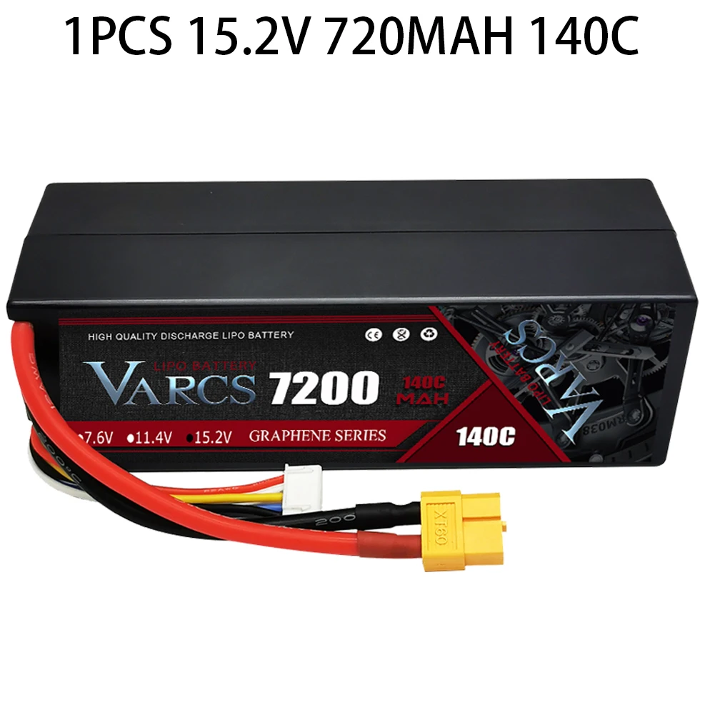 

VARCS Lipo Battery 7.6V 11.4V 7.4V 11.1V 15.2V 14.8V 22.2V 2S 3S 4S 6S 7200Mah 6300Mah 6500mAh 6200mAh 6750mAh 8400mAh 7000mAh