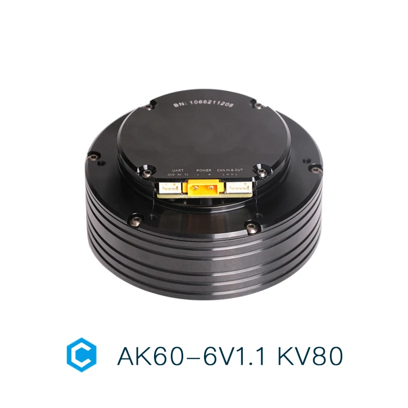 AK60-6 V1.1 KV80 T-motor CubeMars 24V Brushless Motor For Robot Dynamics Robotic Dynamic Module Robot Leg Arm Exoskeleton