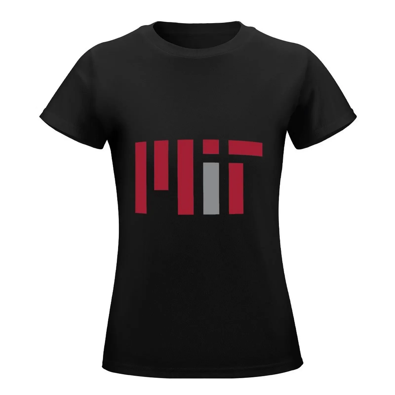 MIT University T-Shirt graphics Aesthetic clothing workout shirts for Women