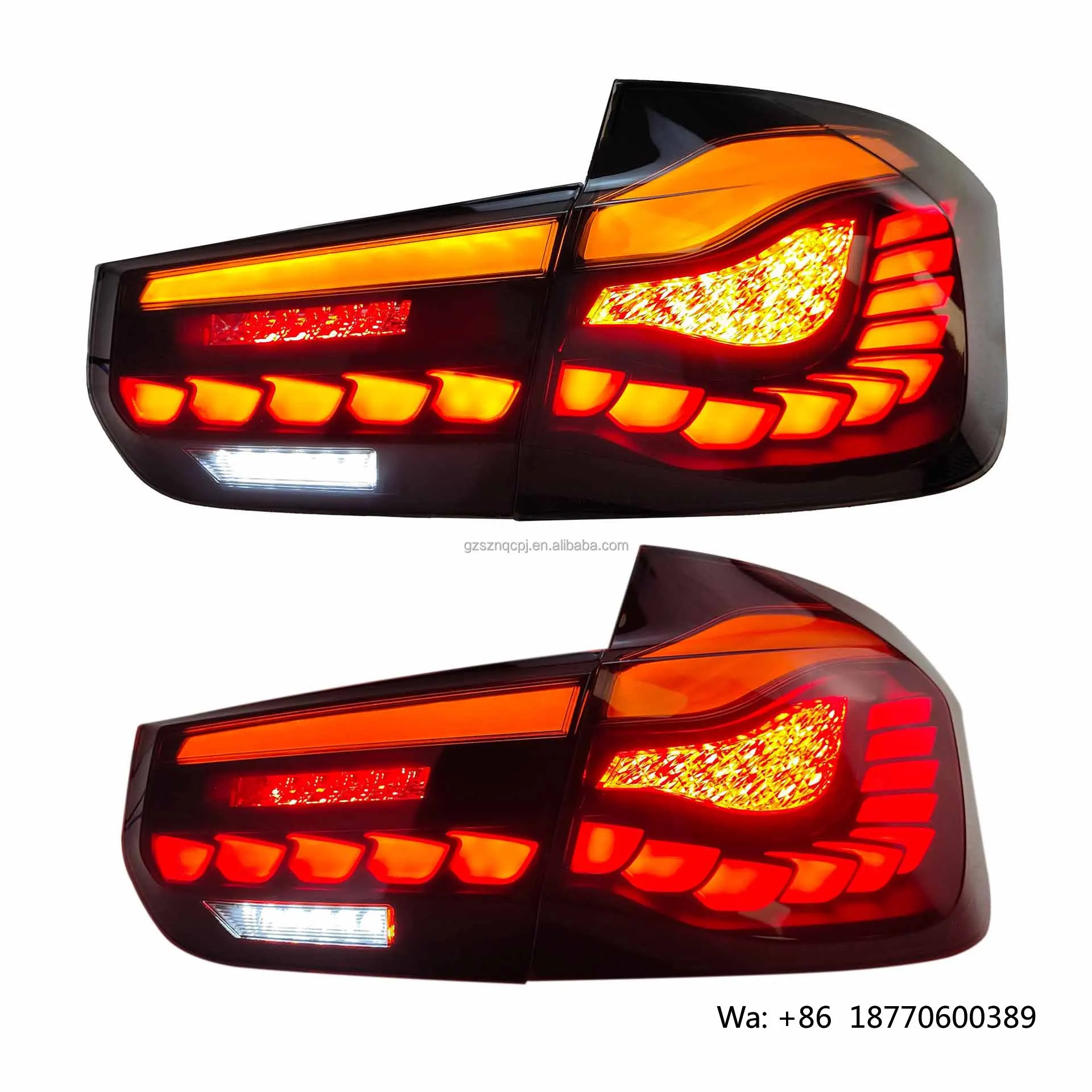 Led Tail Light for BMW 3 Series F30/F35 2013-2020  GTS Style Taillamp DRL with Dynamic Start-Up  Rear Lamp  Car Accessories