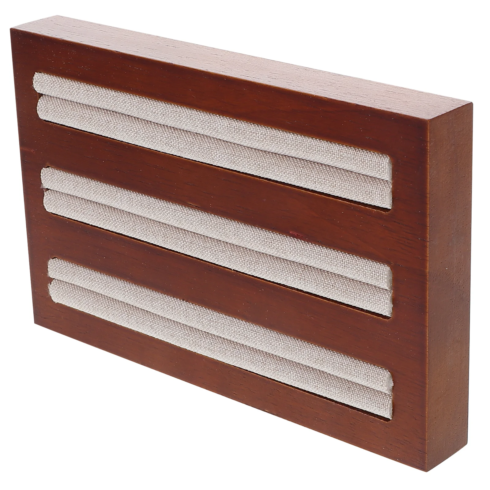 

Sturdy Wooden Organizer Rings Earrings Pendants Solid Wood Storage Box For Home Travel Jewelry Display For Women Ring Holder