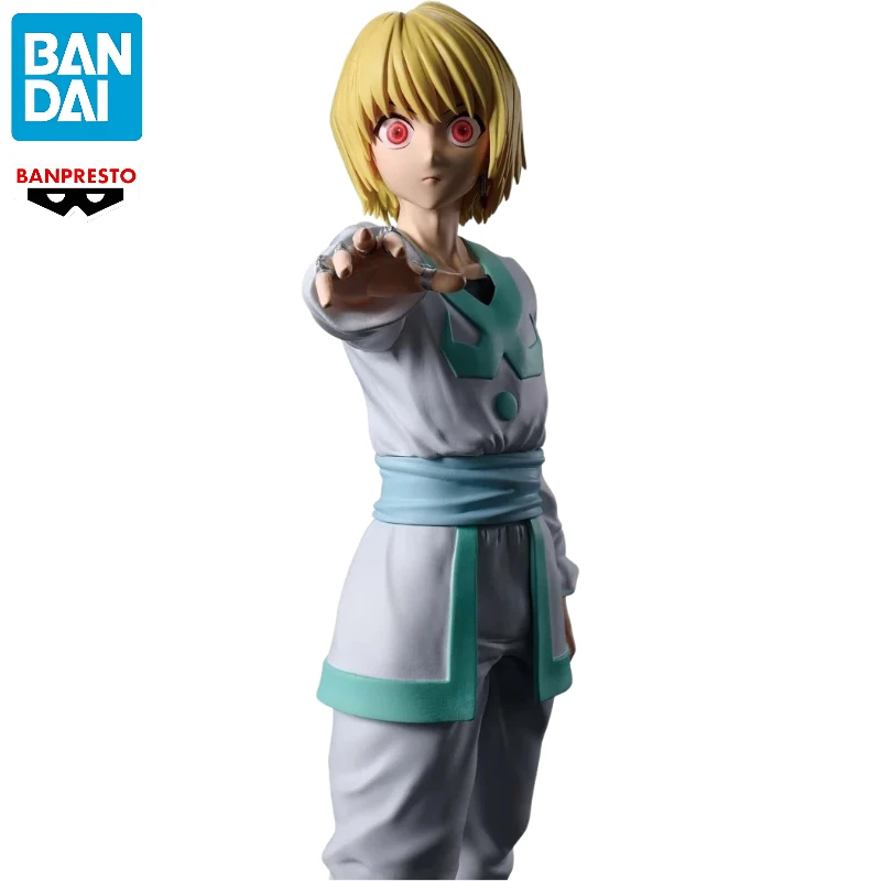 

Original Bandai Brand New In Stock Banpresto Hunting Archives Kurapika Figure 20cm Emperor Time Scarlet Eyes Gift for Anime Fans