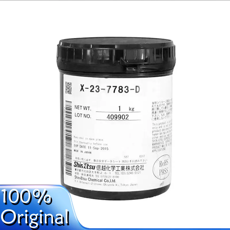 

Original Product ShinEtsu X-23-7783D Thermal Conductive Silicone Grease Computer CPU Graphics Card Cooling Silicone Paste Japan