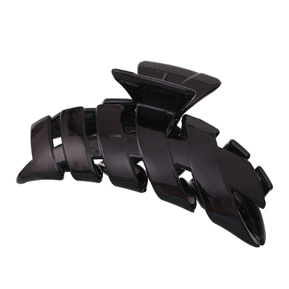 

6pcs Plastic Hair Claw Clips Large Jaw Clamps Uv Resistant Durable Octopus Grippers For Women 881Al144