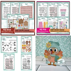 Jaded Blossom Gobble Squad Gnome Friends: Turkey Metal Cutting Dies and Stamps for DIY Handmade Scrapbook Card August 2026 New