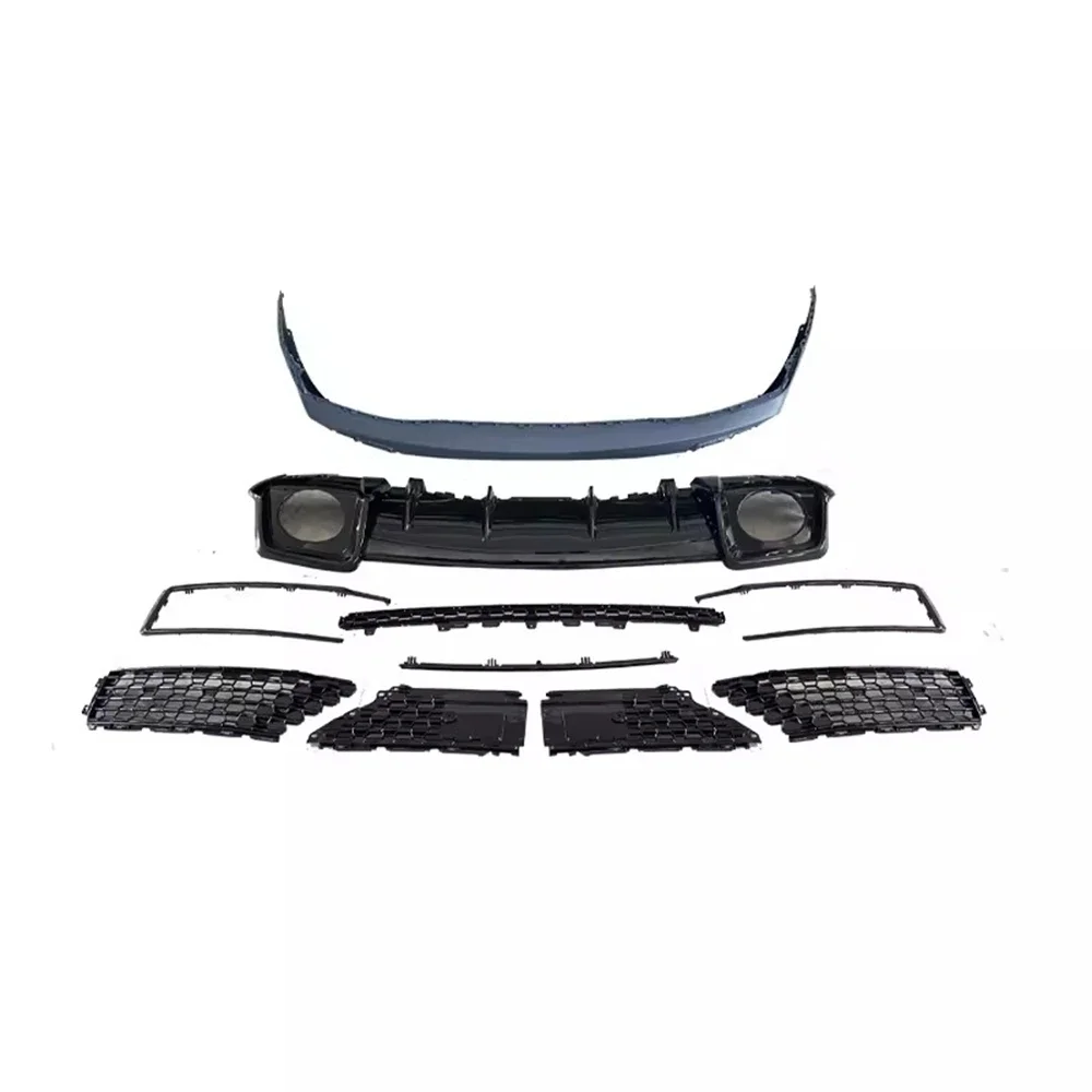 Car body kit surround Front rear bumper grill fog lamp cover For 16-21 Audi R8