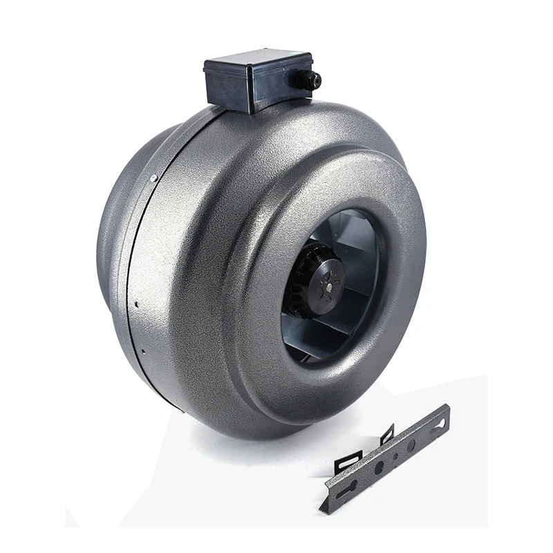 

6 8 10 12 Inch Inline Duct Fan Circular Pipe Backward Curved Centrifugal Ventilation Exhaust Fan