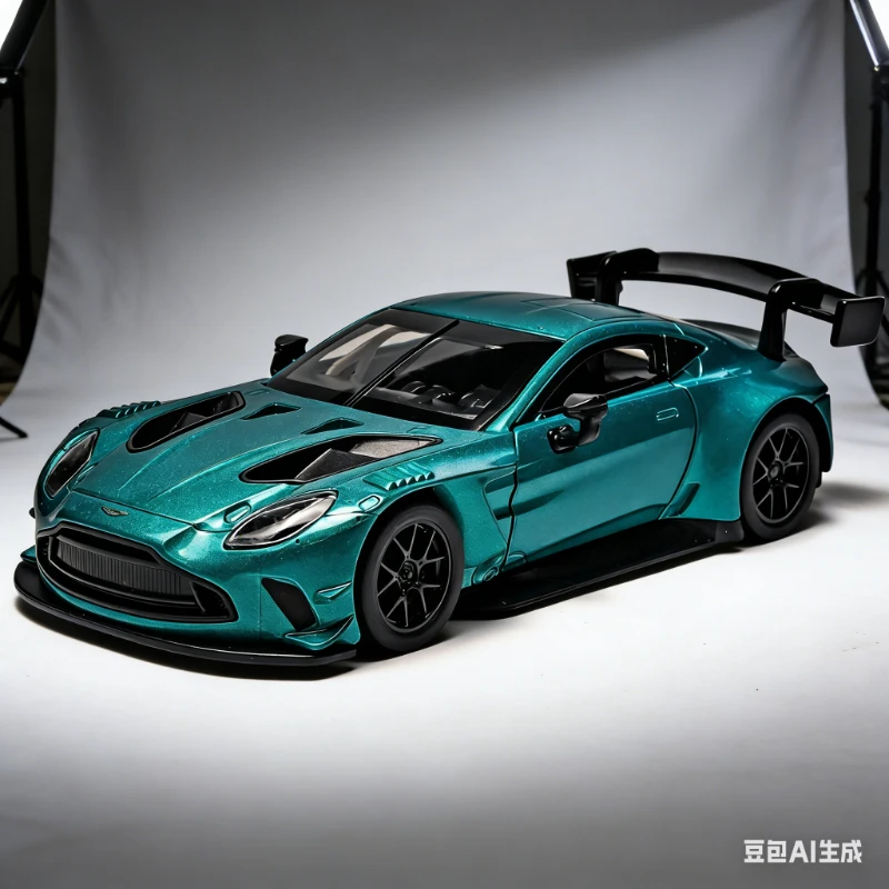 

1:31 Sports car model GT3 alloy simulation small ornament toy study decoration commemorative gift