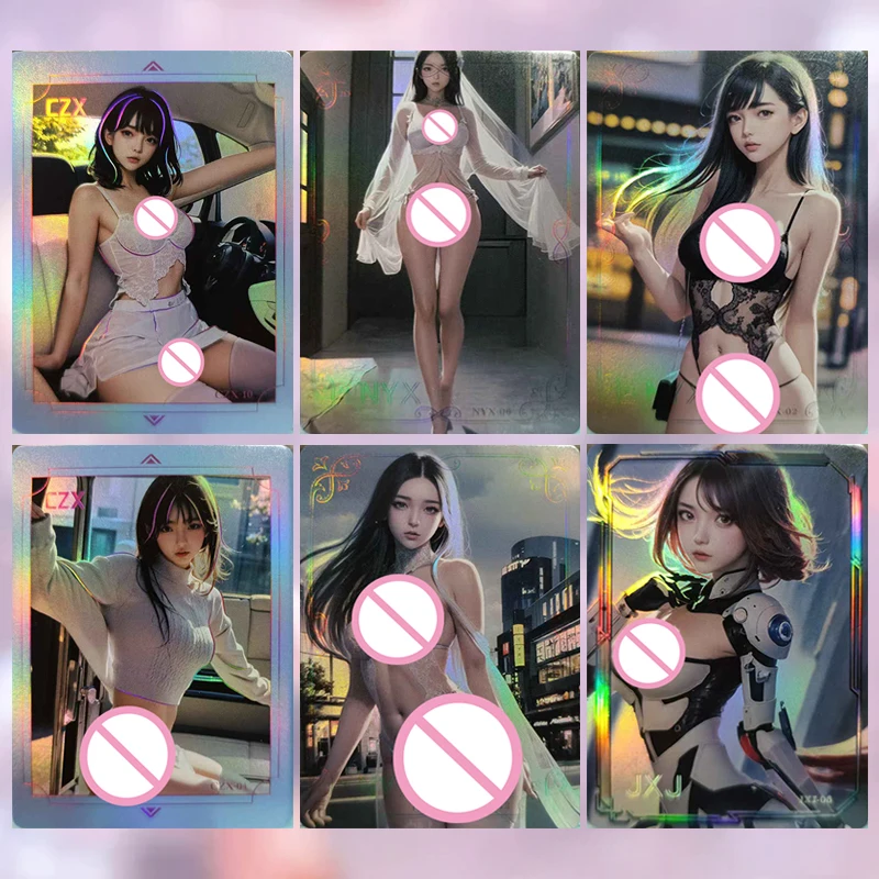 Anime Goddess Story Acg Sexy Girl Cards Tifa Nakano Miku Kitagawa Marin Collectible Cards Christmas Birthday Gift Children's Toy