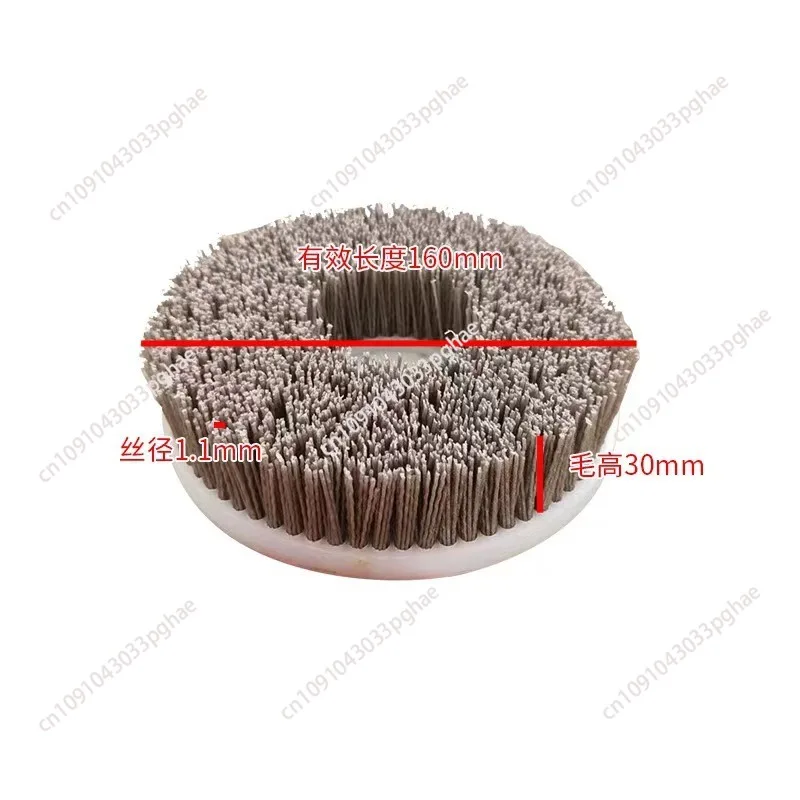 Abrasive wire disc brush Alumina silicon carbide grinding disc polishing brush Aluminum alloy iron polishing deburring