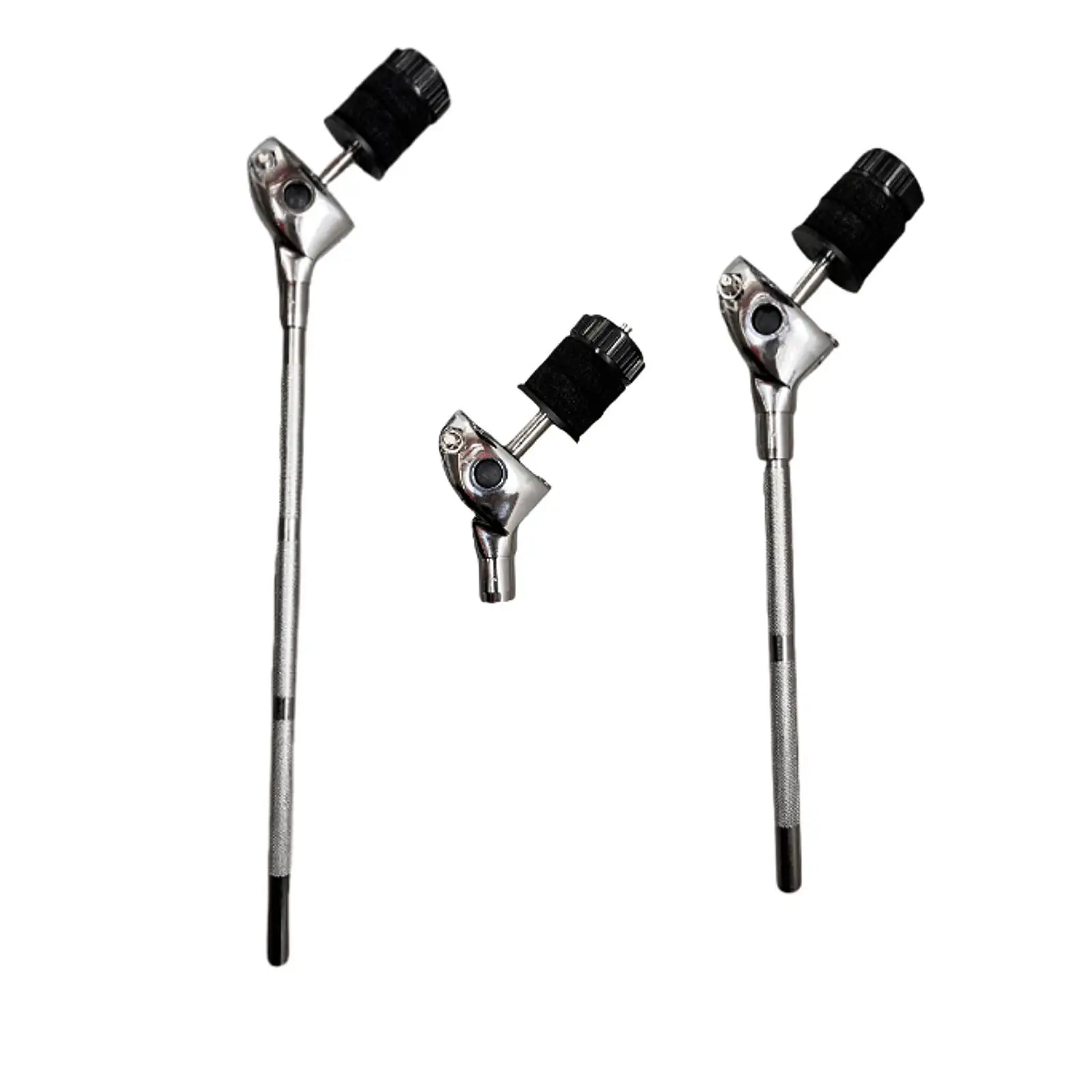 

360° Cymbal Extension Mount, Cymbal Arm Attachment with Pad, Heavy Duty Cymbal Stand for Drum Music Instrument