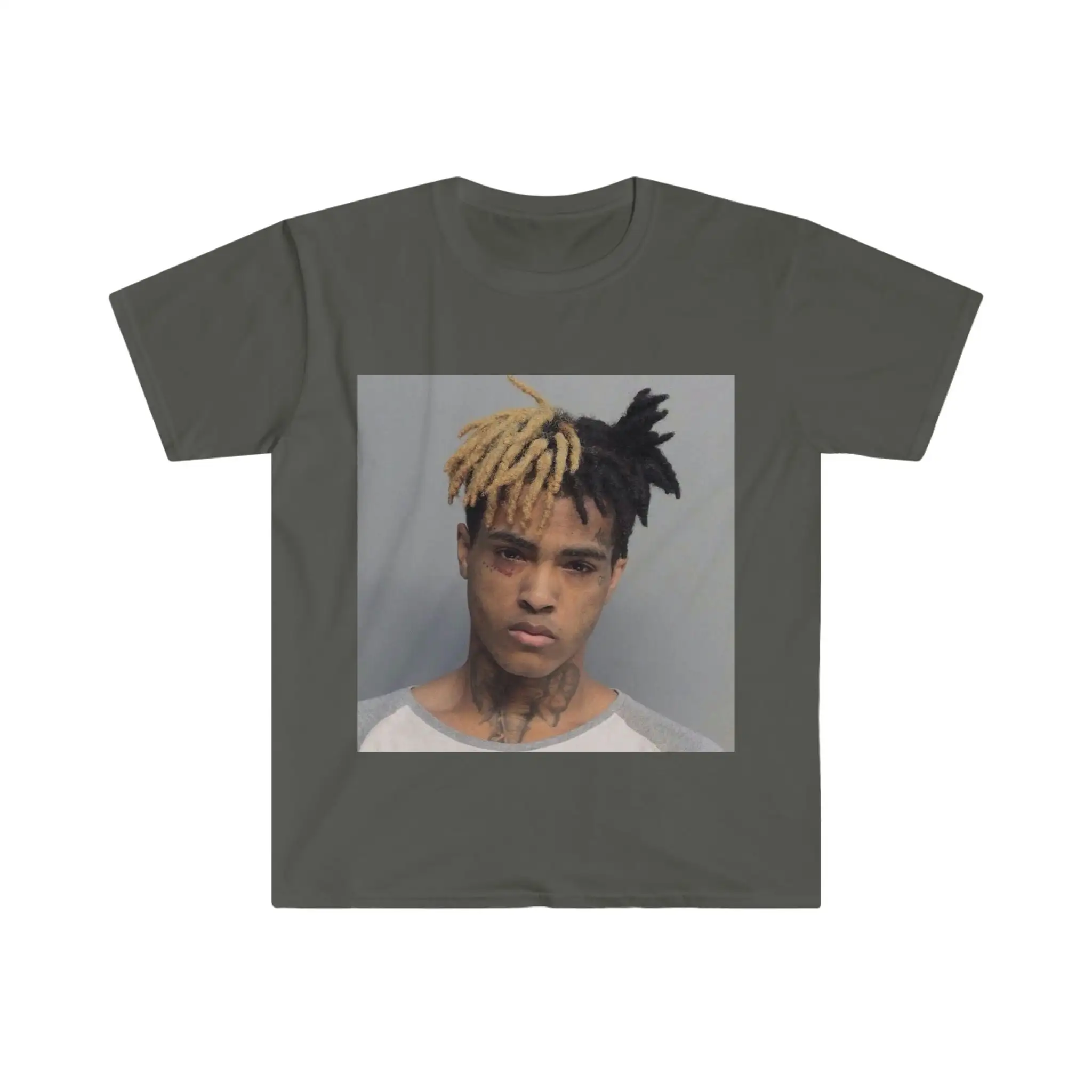 2025-26 الصيف XXXTentacion "انظر إلي!" جرافيك 100% قطن مطبوع مغني الراب الهيب هوب تي شيرت للجنسين النساء الرجال طاقم الرقبة Y2k #3