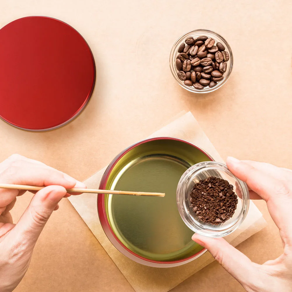 

12pcs Candy Tea Tins Tinplate Storage Jars For Tea Bags Loose Leaf Sealed Containers Multi-Purpose Sundries Jewelry Organizing