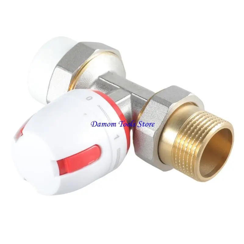 

57BE Thermostat Valves with Protections Feature Brass Thermostat Head for Home