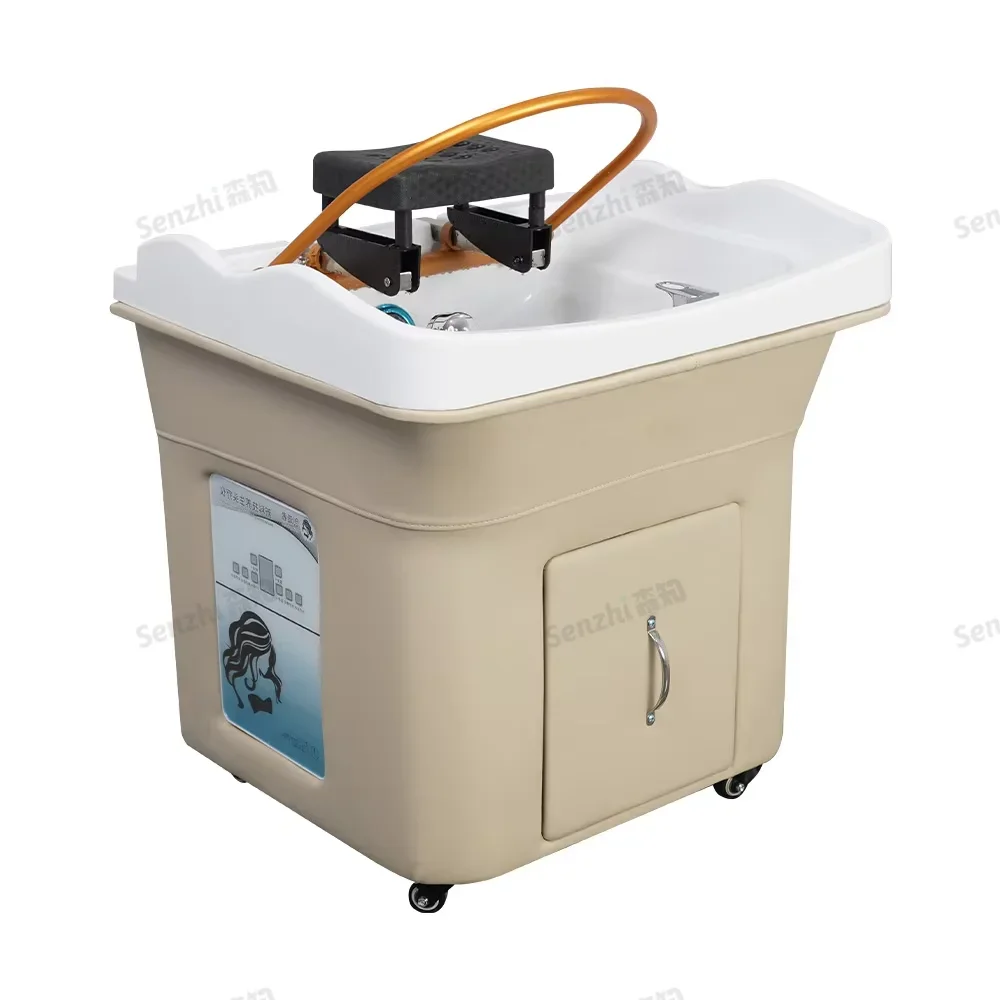 Beaut Salon Furniture Set Washing Heated Beauty Salon Furniture portable shampoo basi shampoo basin for salon