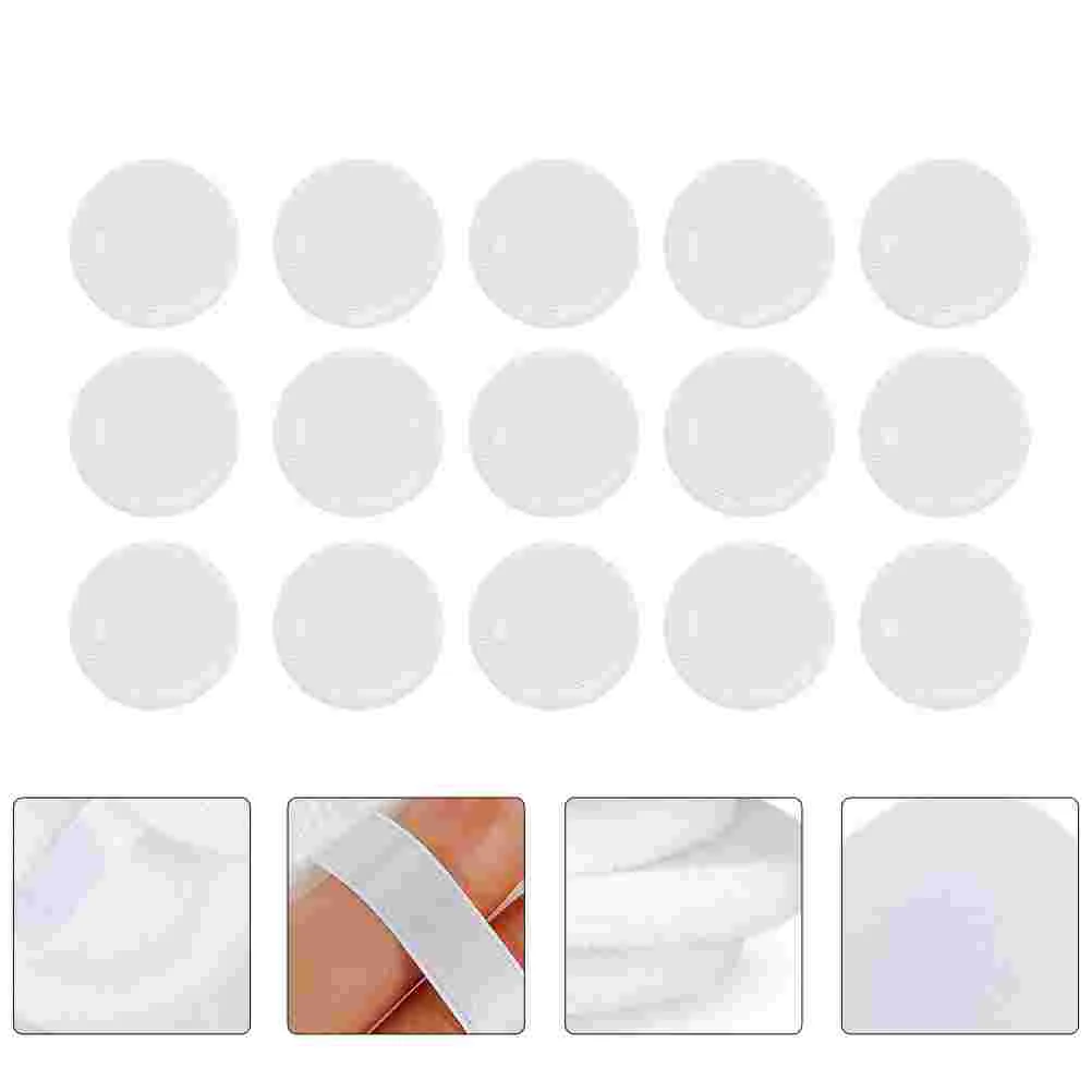 15 Pcs Round Powder Puff Make up Sponge Rounded Cosmetics Makeup Tools Small Face Puffs Girl Pad Woman Pure Cotton