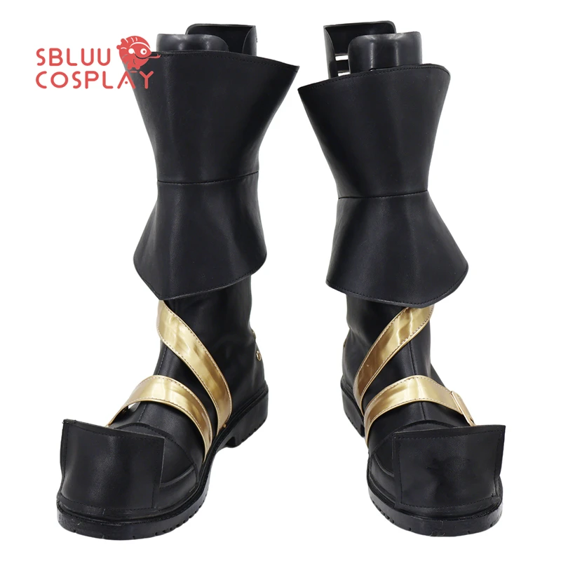 

SBluuCosplay Game Blaze the Igniting Spark Cosplay Shoes Custom Made Boots