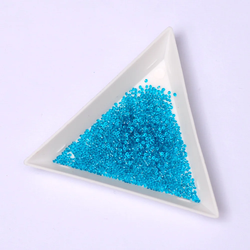 1440 Stück Pixie Nail Art Strass Glitter Maniküre Glas Strass Dekorationen selbst klebende Steine für DIY Bastel zubehör – Detail 11