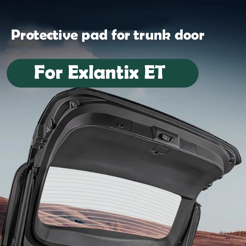

For Exlantix ET 2025 Trunk Protective Pad Leather Material Prevent Scratches Car Accessories