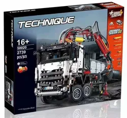 Technical Engineering Vehicle Arocs Model Building Blocks Bricks Compatible 42043 Toys for Children Motor Car Model Kid