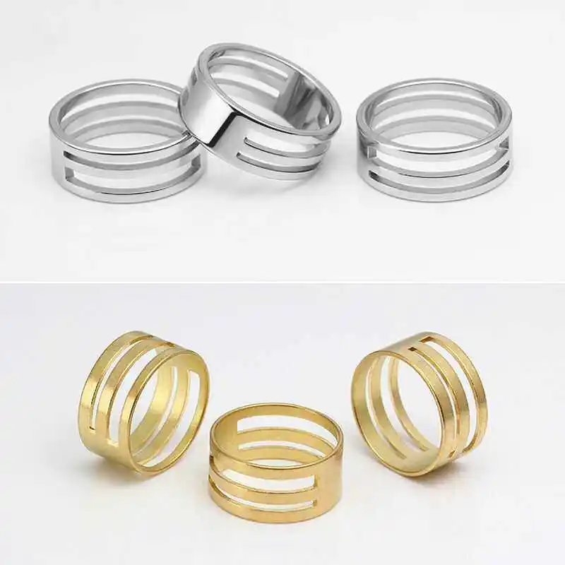 16/17/18.5/19mm Brass/Steel Ring Opener Split Jump Ring Closing Finger Tool For DIY Jewelry Making Bead Pliers Open Helper Tool