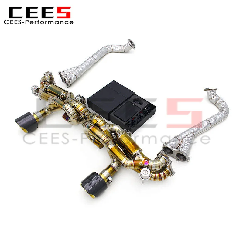 

CEES Tuning Catback Exhaust System for Porsche 718 Cayman Spyder GTS/GT4 4.0L 2024+ Exhaust Pipes Free Flow Exhaust Pipe