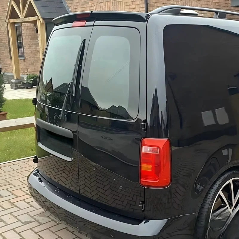 High Quality Rear Roof Spoiler Extension Wing Caddy Double Door 2005-2018 Tuning Parts