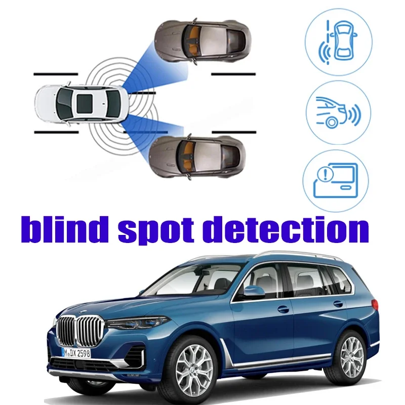 For BMW X7 G07 2018 2019 2020 Car BSD BSA BSM Blind Area Spot Warning Safety Drive Alert Mirror Rear Radar Detection System