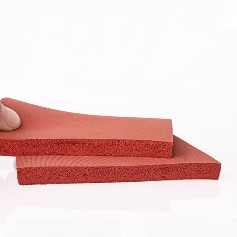 1Pc Pressing Mat Laminating machine Silicone Pad Soft Sponge Foam Board high temperature resistant Pad Red