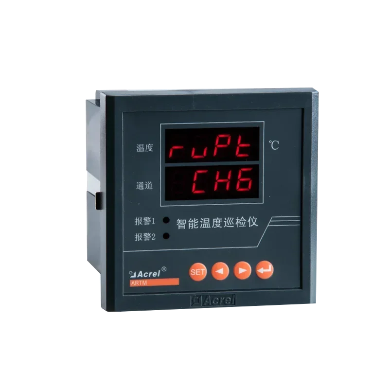 digital 8 channels multi channel temperature measuring and controlling meter