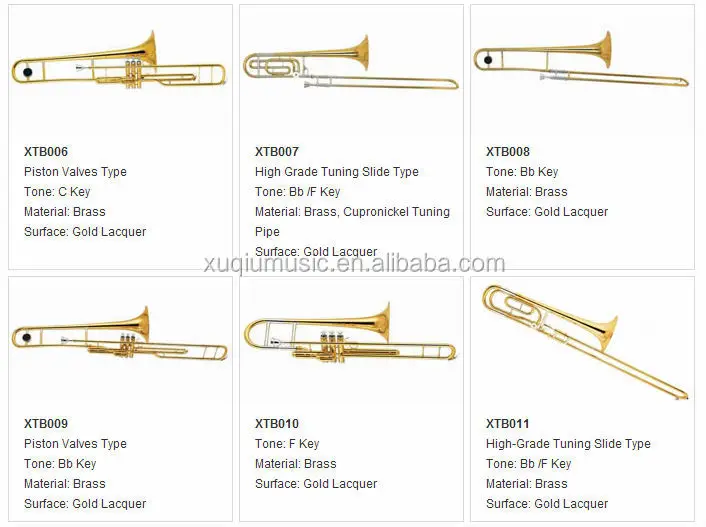 bass trombone/plastic trombone/bb piccolo trombone