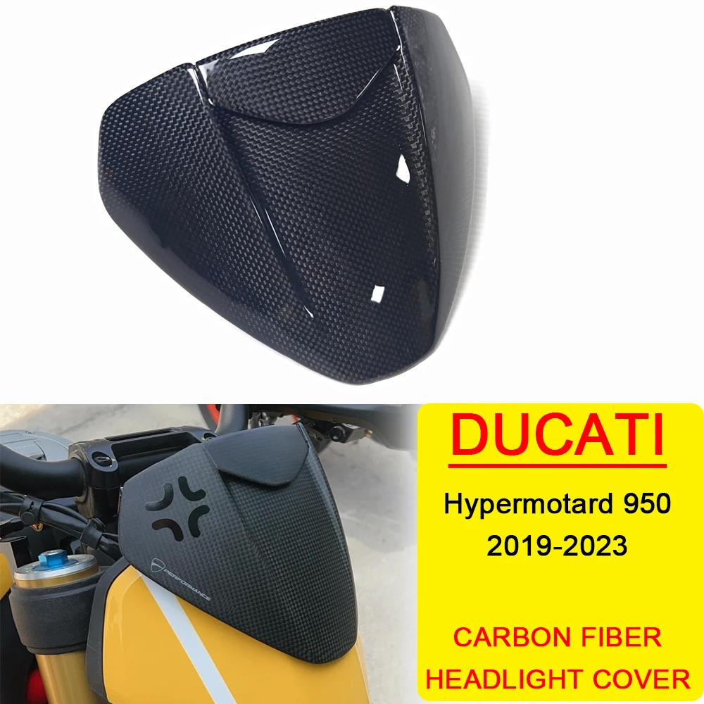 

For Ducati Hypermotard 950 2019 2020 2021 2022 2023 Motorcycle Accessories Carbon Fiber Windshield Fairing