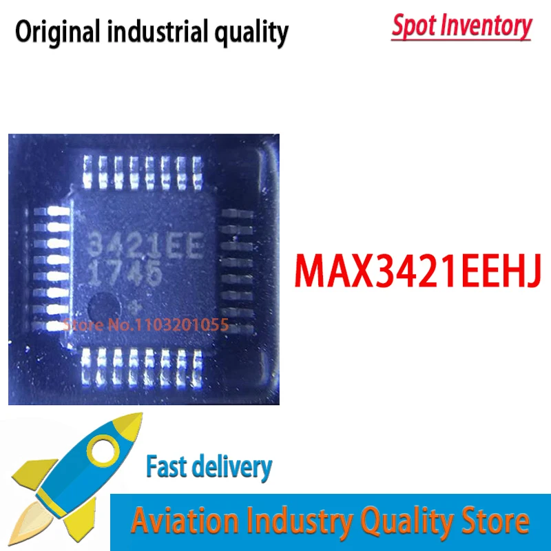 MAX3421EE 1-10Pcs/Lot   MAX3421EEHJ MAX3421 TQFP