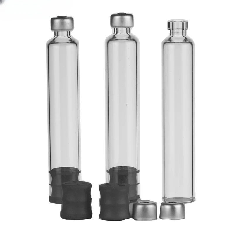 Health 3ML Borosilicate Glass Individual Packaging Cassette Bottle for Insulin Injection Quantum Pen Water Beauty Bottle