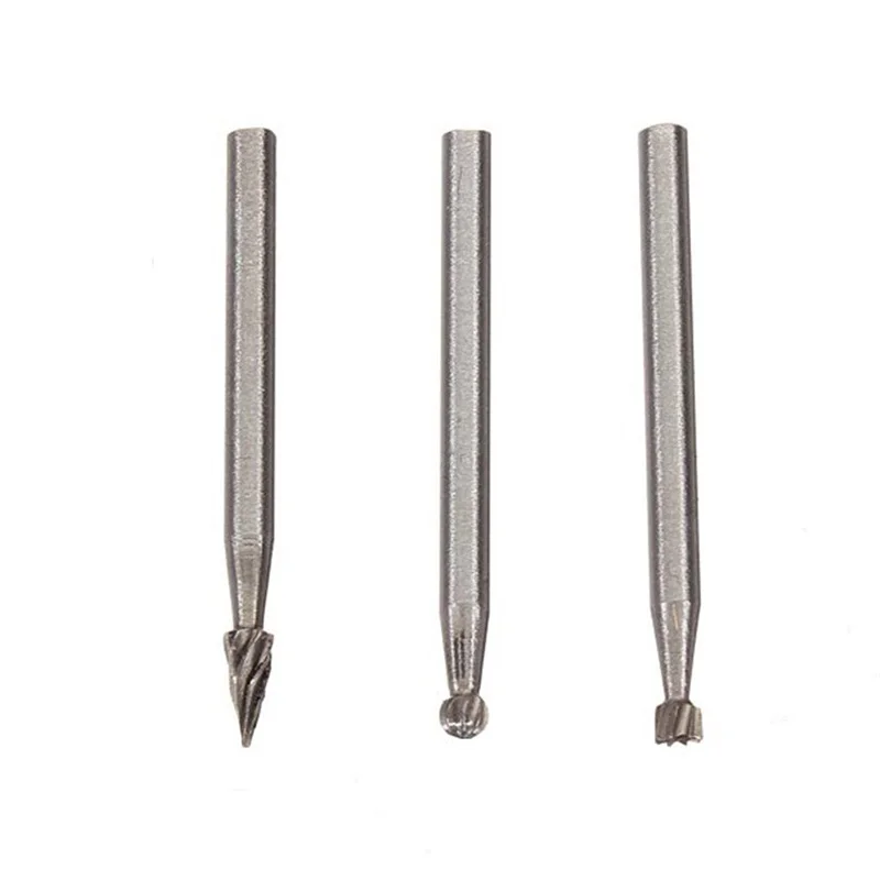 Carbide Rotary Burrs Durable Routing Router Drill Bits Premium Quality Rotary Cutter File Versatile Root Carving Milling Cutter