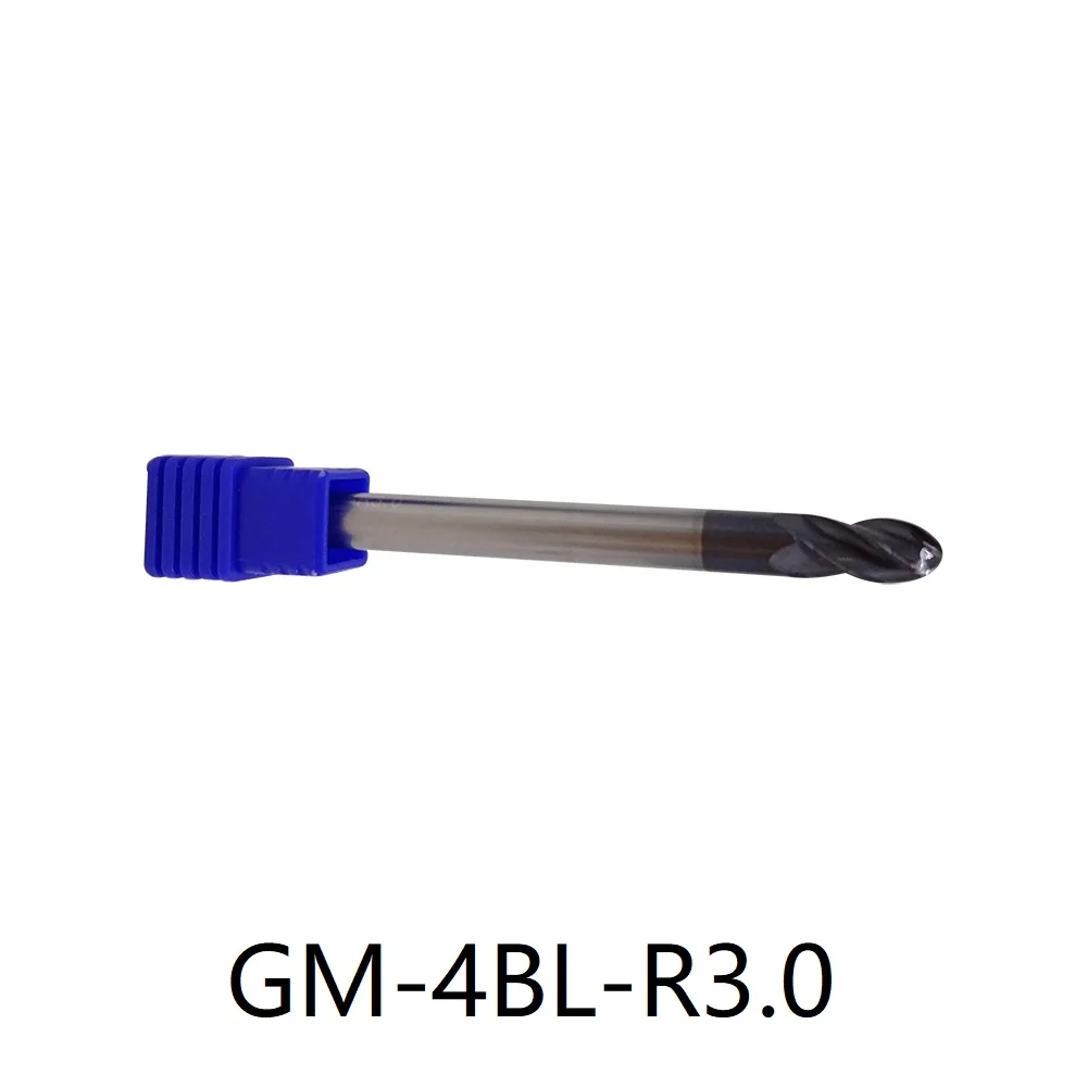 ZCC GM-4BL-R1.5 GM-4BL-R2.0 GM-4BL-R3.0 GM-4BL-R4.0 GM-4BL-R5.0 GM-4BL-R6.0 GM-4BL-R8.0 GM series Solid carbide milling