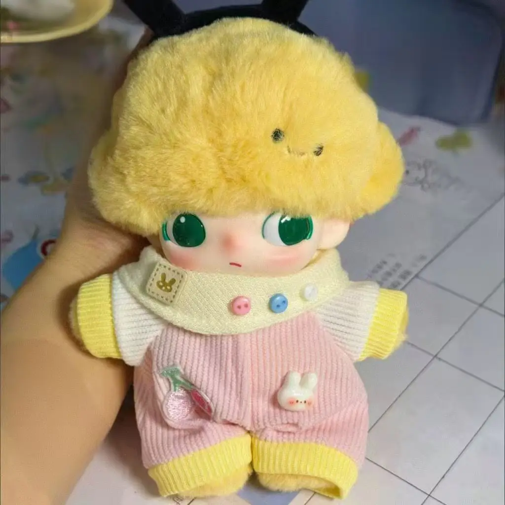 Для 17 см Labubu Idol V1 V2 модная мини-кукла, одежда, аксессуары, стильная одежда, спортивный костюм для отдыха, одежда в подарок