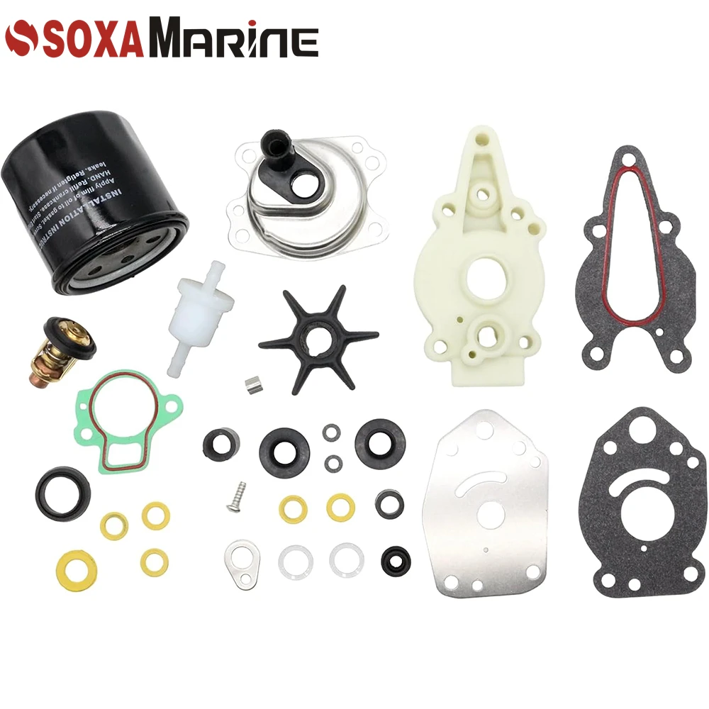 

42089A5 Outboard Maintenance Service Kit for Mercury Outboard 8 9.9 15 HP 323 cc 4-Stroke Boat Engines 46-42089A5 47-42038-2