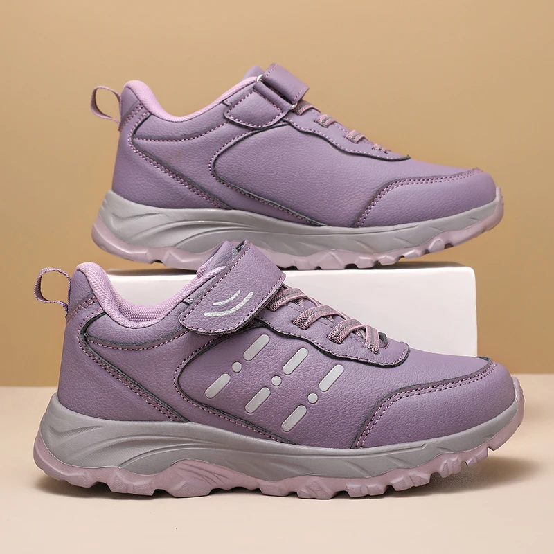 Herren-Sneaker, wasserdicht, bequem, strapazierfähig, Wanderschuhe, klassische unifarbene Outdoor-Camping-Freizeitschuhe, klobige Sneaker – Detail 11
