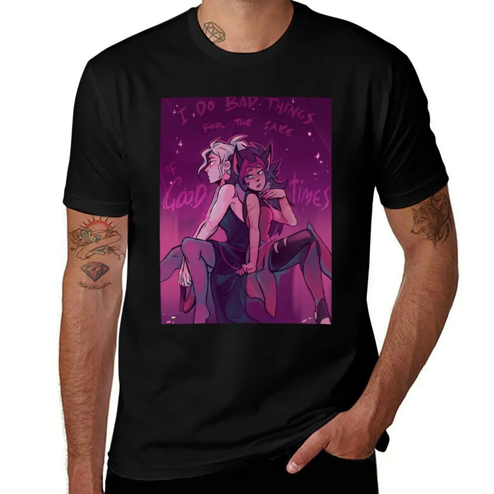 

Bad Things T-Shirt man t shirts graphic t shirts for man cotton T-Shirt