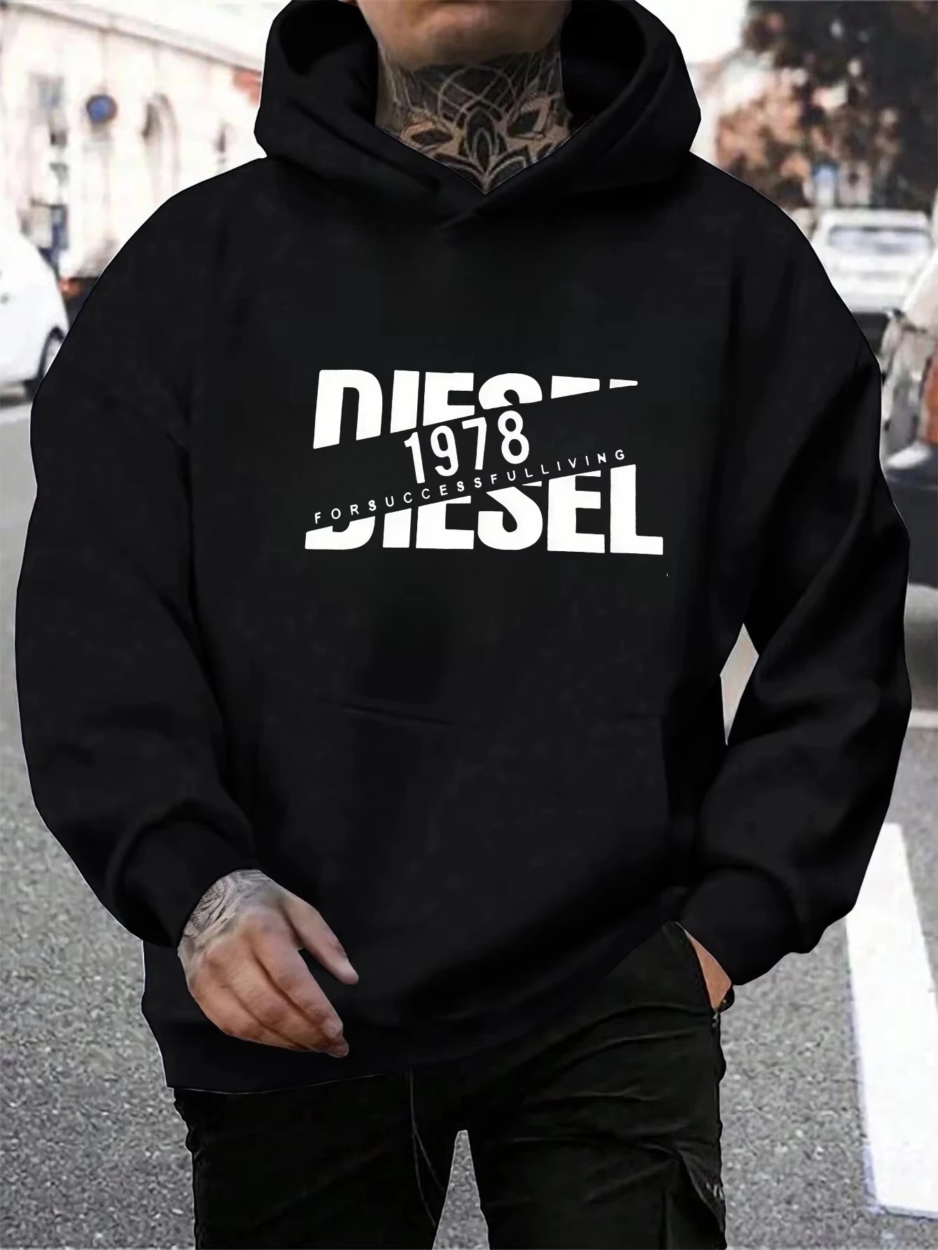 Streetwear Outfit Brand - Nuova Felpa Oversize di Lusso Invernale